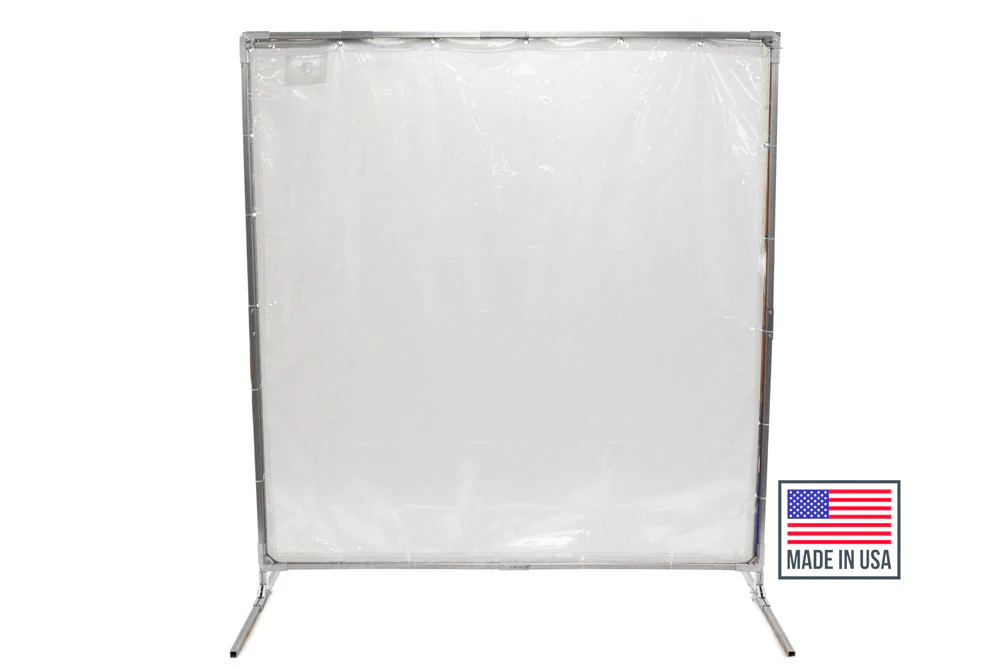 Clear Room Divider & Personal Safety Partition - Free Standing - Image 6