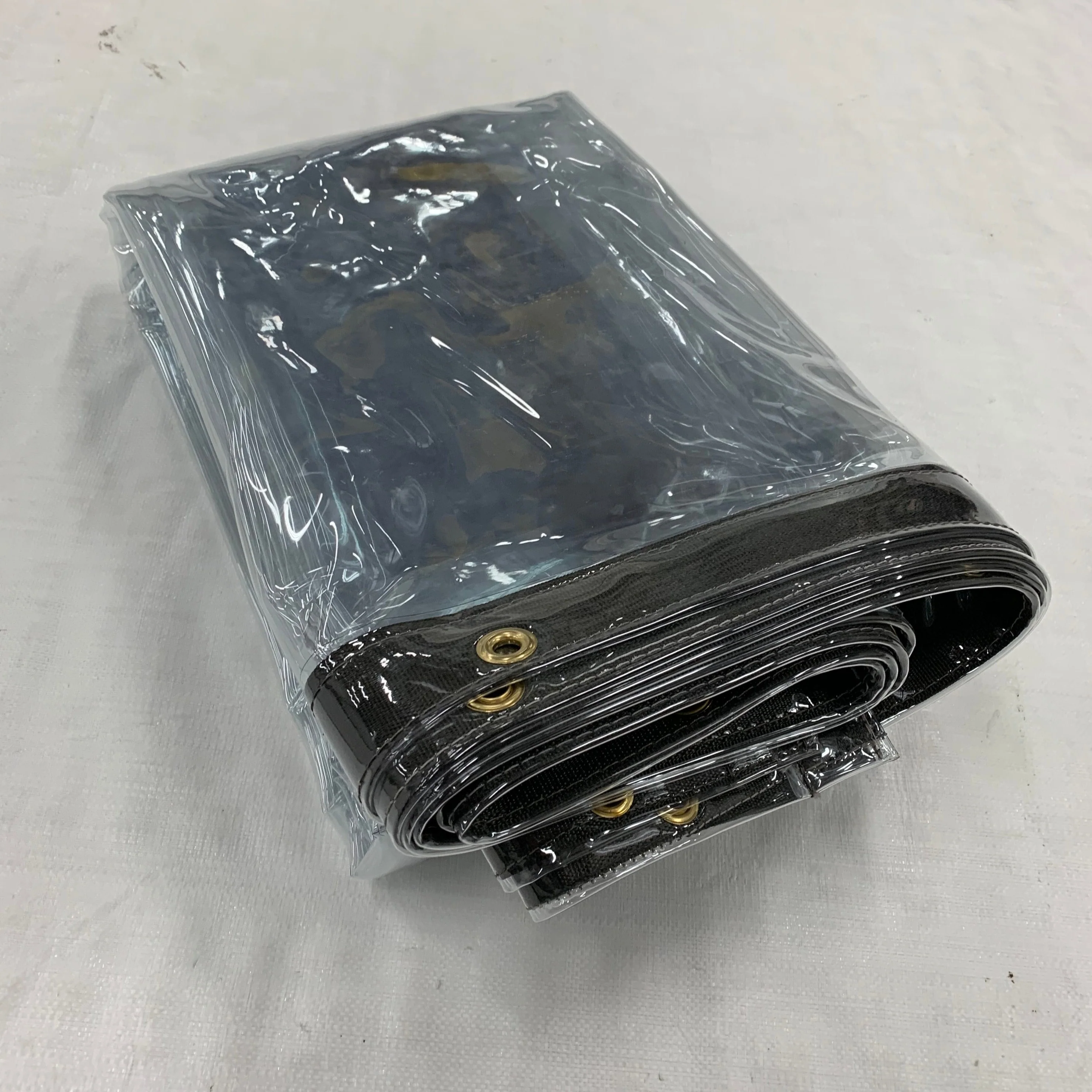 Custom Clear Vinyl Tarps with Grommets - Image 5