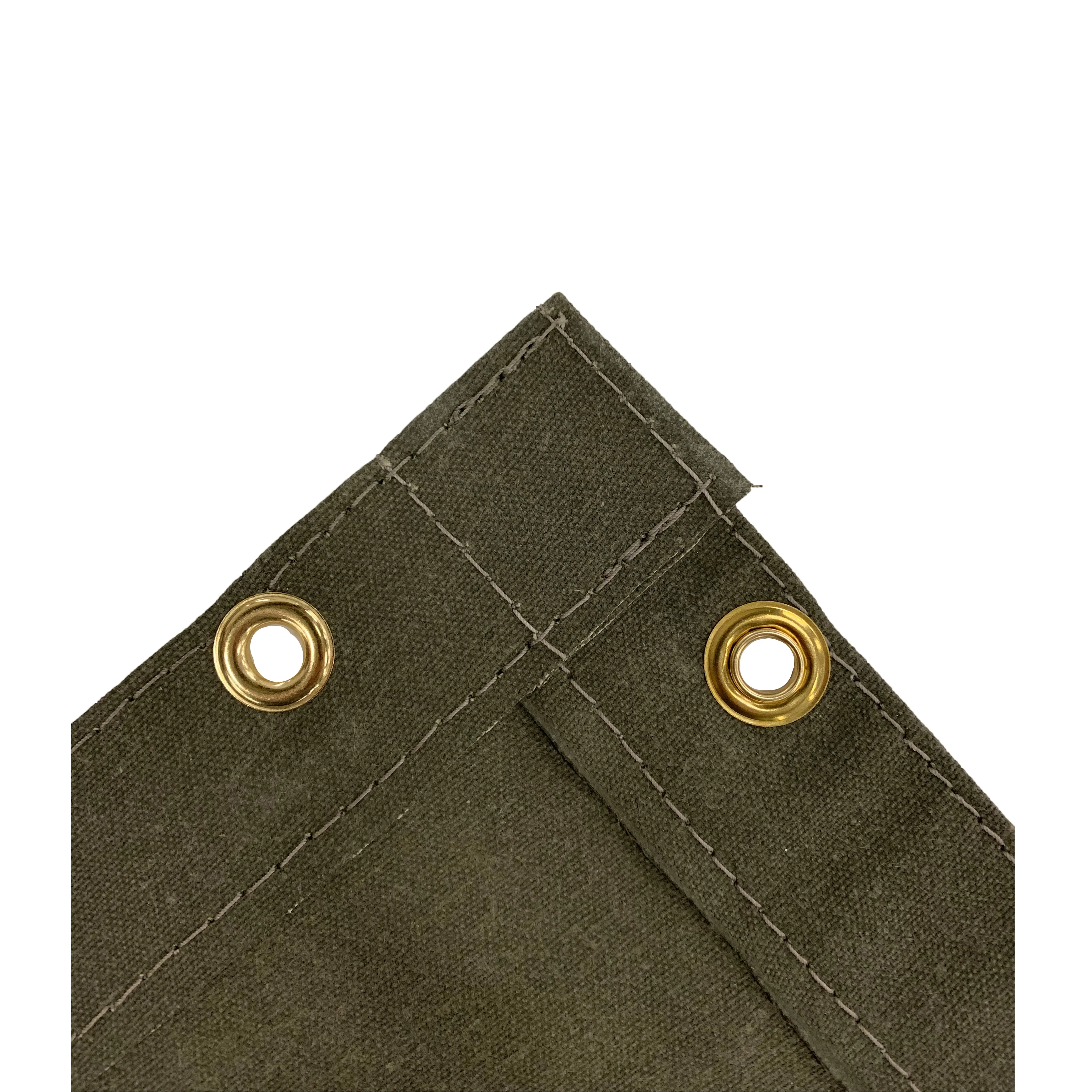 Canvas Tarps 18 oz, Olive Drab, Flame Resistant - Image 2
