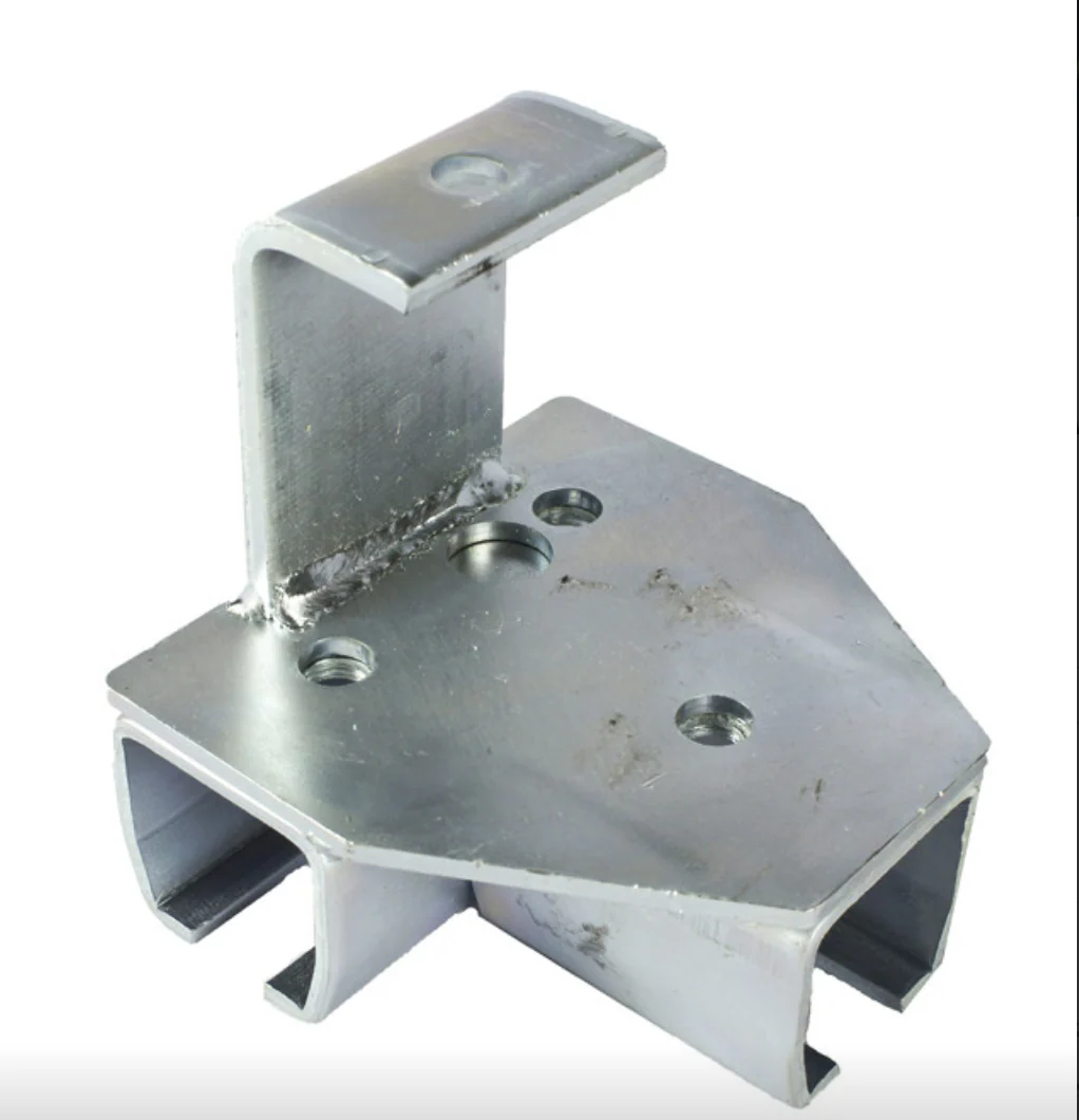 Industrial Curtain Track Hardware - Threaded Rod Mount - Image 4