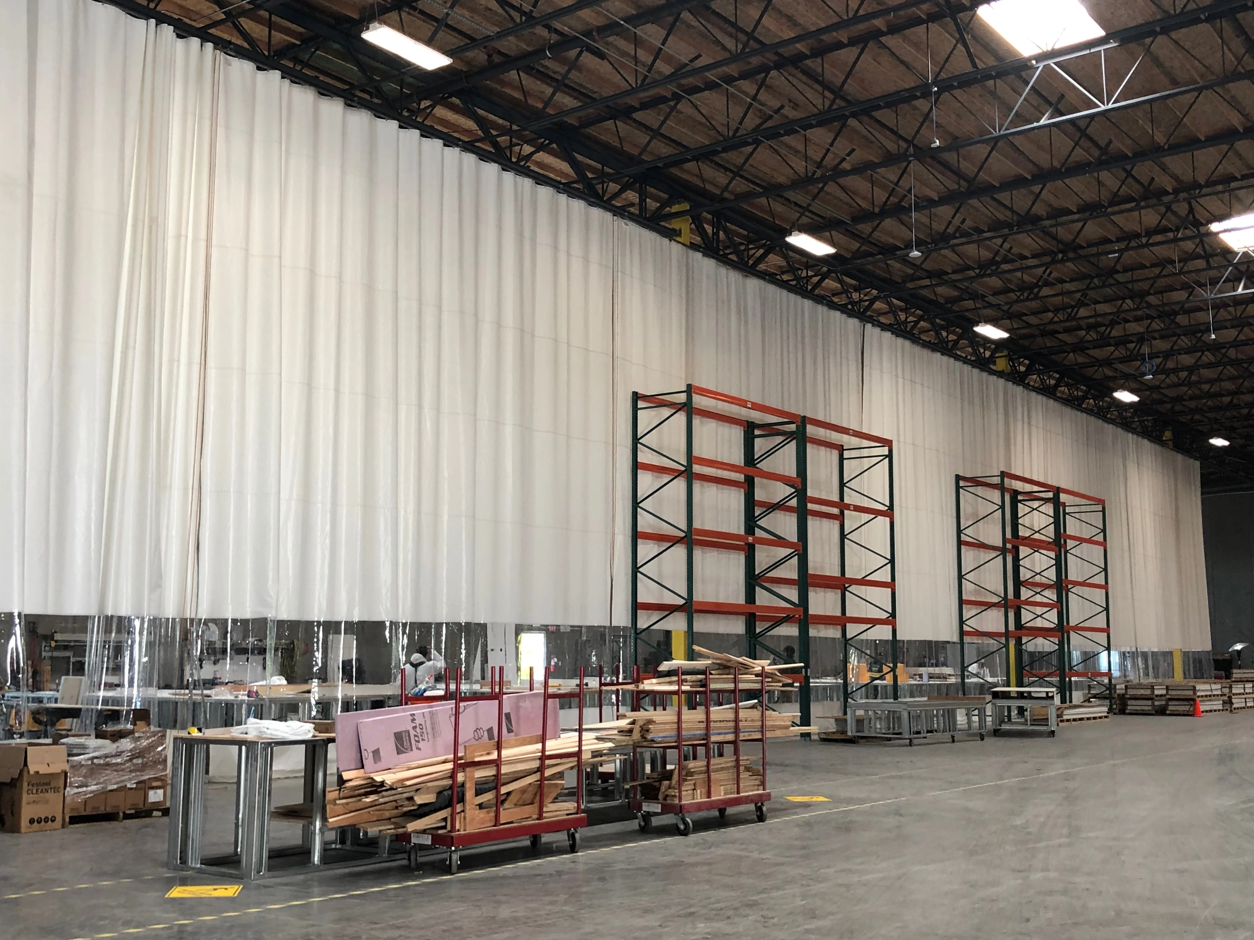 Custom Industrial Curtain Walls — Heavy Duty Vinyl, Any Size or Layout - Image 8