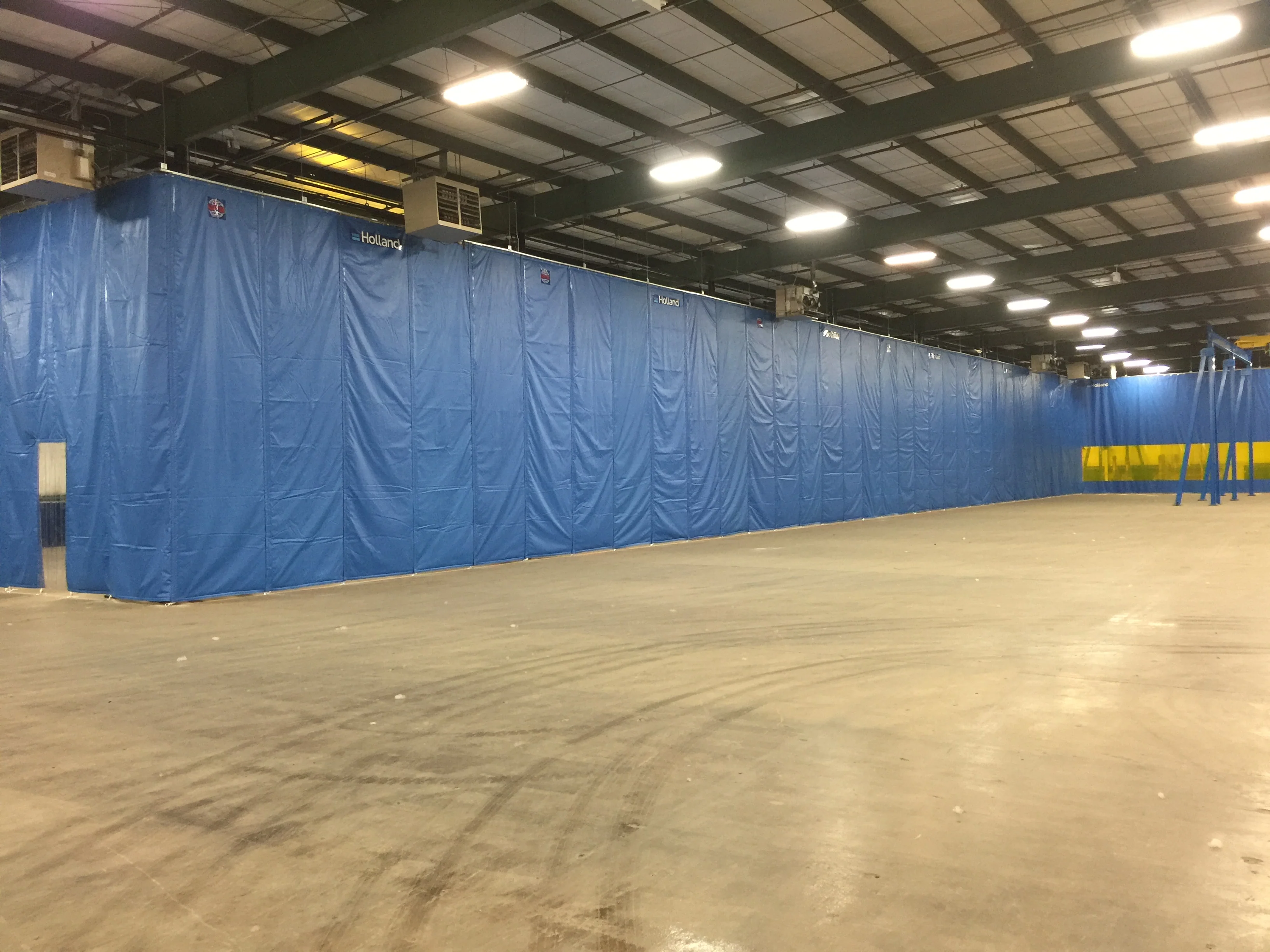 Insulated Warehouse Curtain Walls — Heavy Duty Thermal Dividers - Image 3
