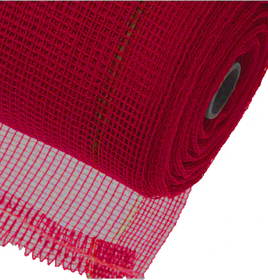 Red Construction Safety Netting Fire Retardant - 4' x 150'